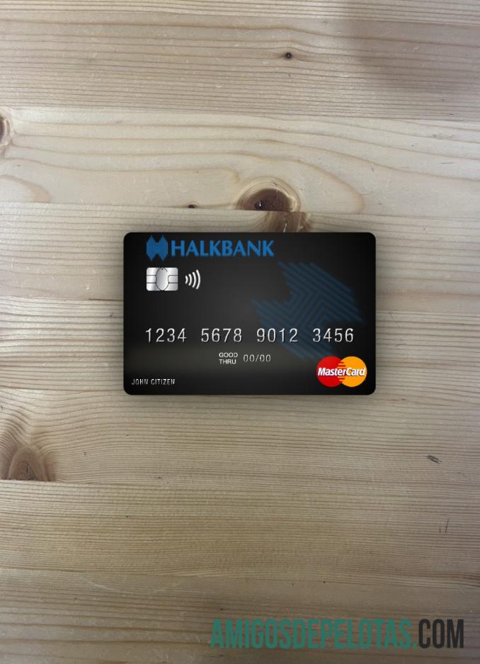 Macedônia Halkbank AD Skopje Mastercard Photolook Frente baixar para verificação